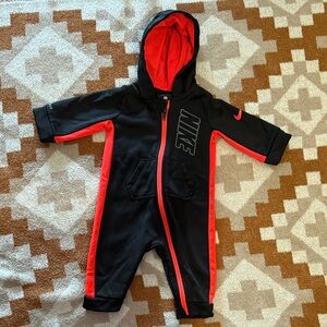 Nike Black and Red Kids Jumpsuit
